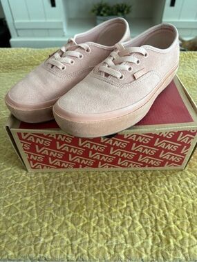 Vans suede shoes